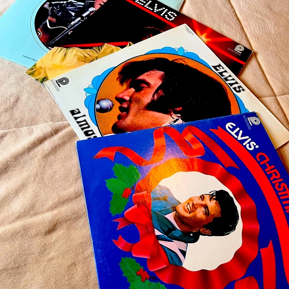 Elvis Presley Vinyl Record Collection
